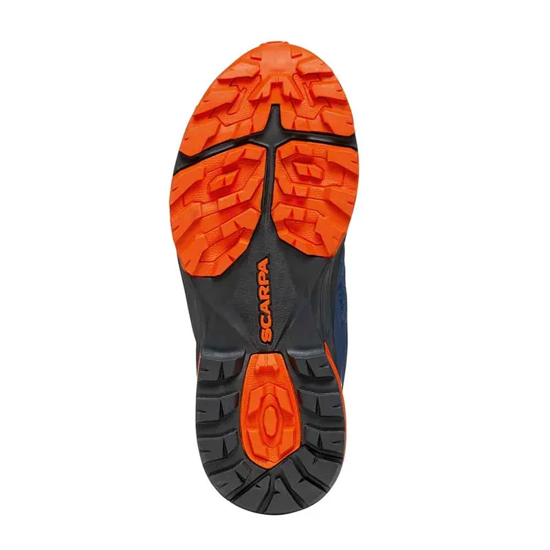 Scarpa Rush Kids GTX Shoes - Blue-Fiesta-2